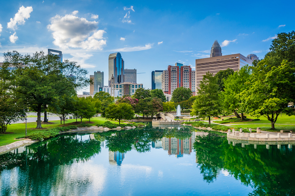 an image of Charlotte, NC skyline